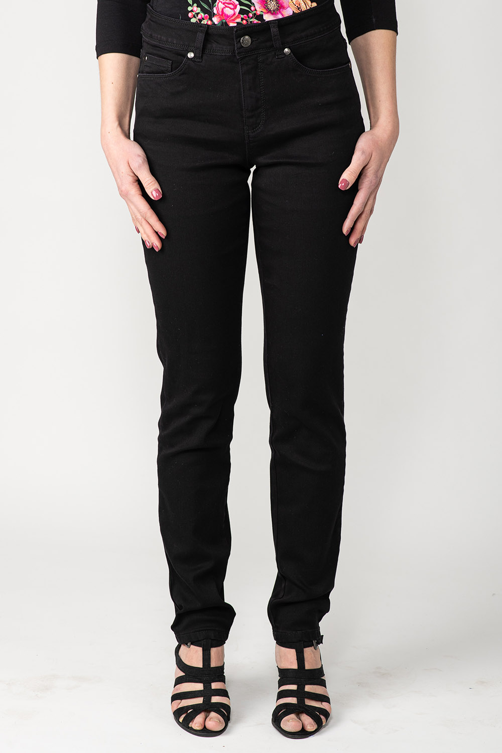 Tapered women’s jeans City119 - Maglia