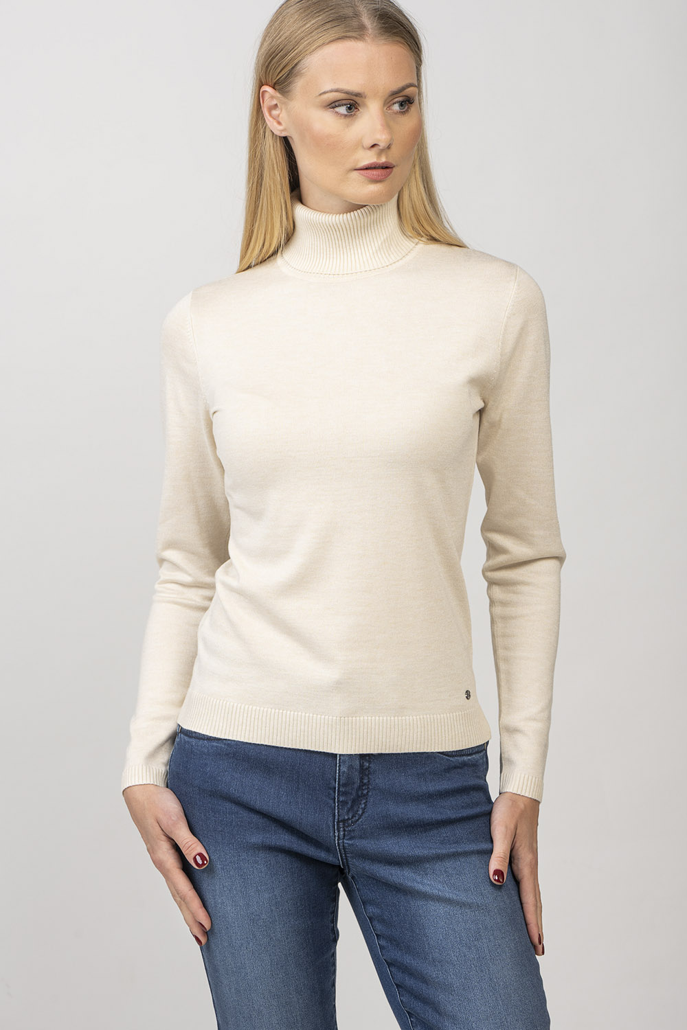 Rullkaelusega džemper Misty