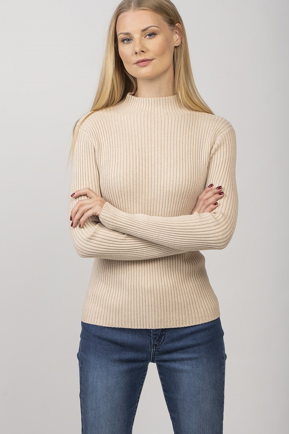Ribbed knit sweater Henna