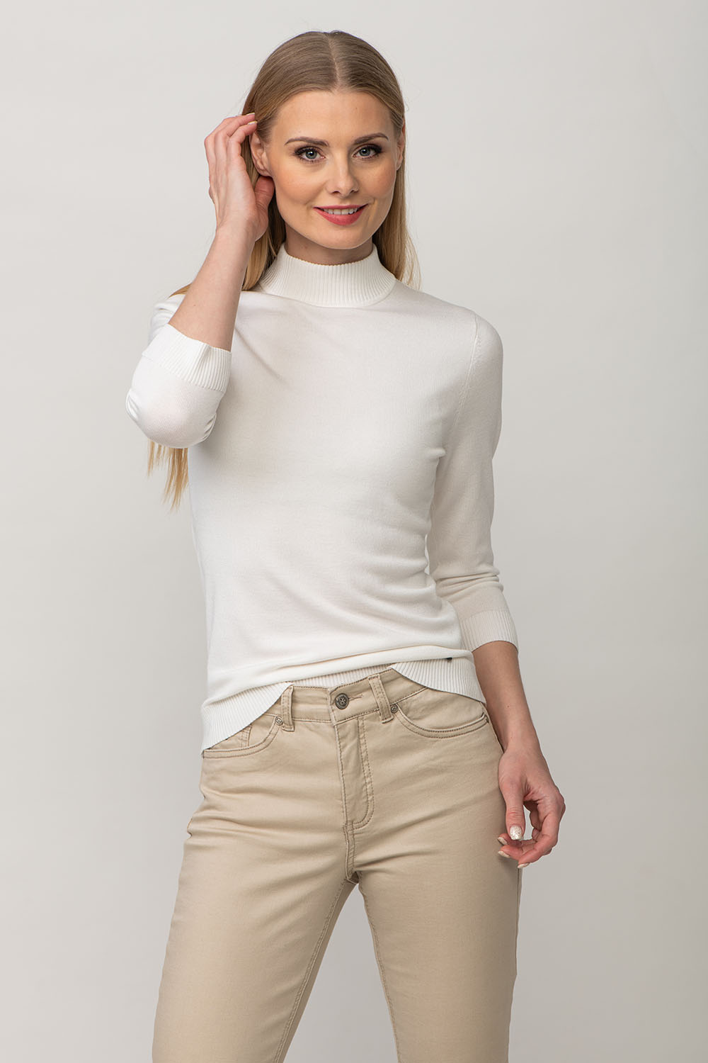 Свитер с высоким воротом Cindy