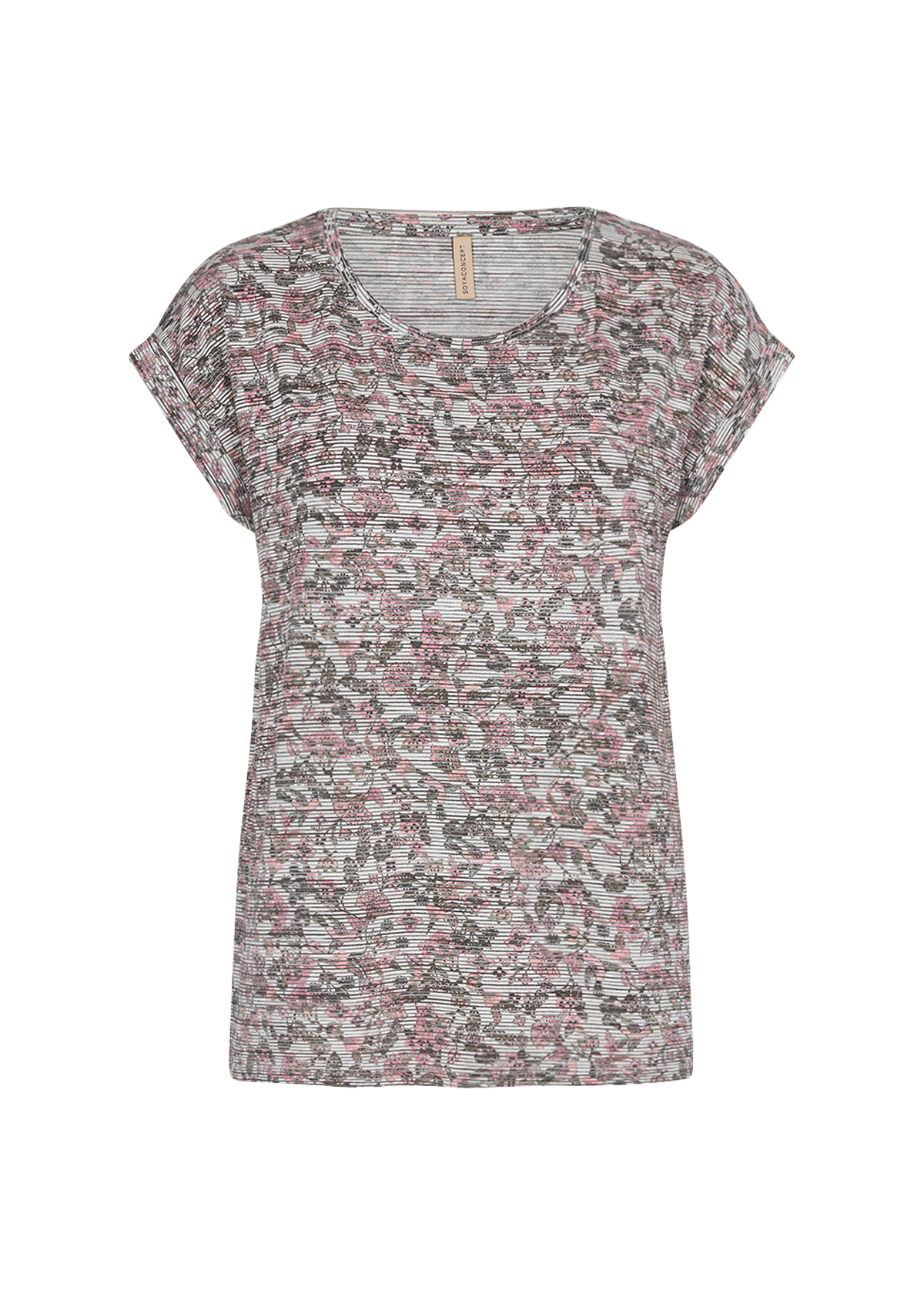 Round neckline top Galina16