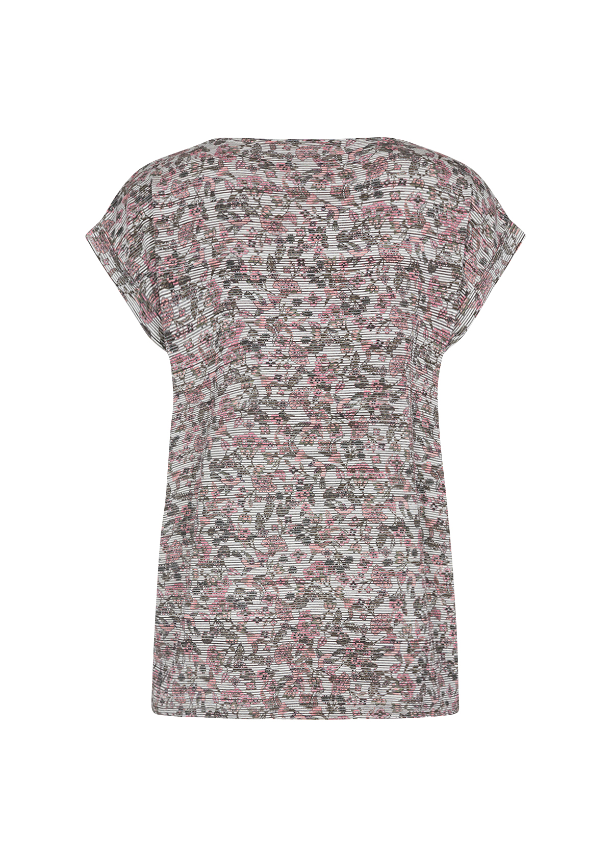 Round neckline top Galina16