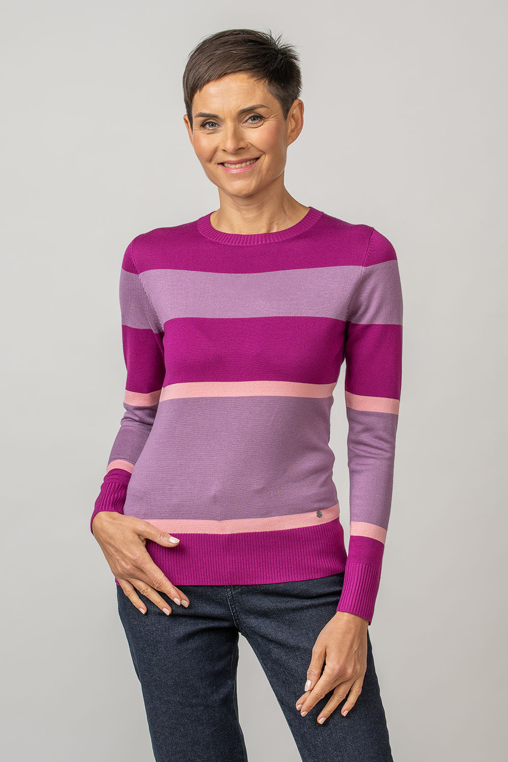 Mitmevärviline džemper Janne