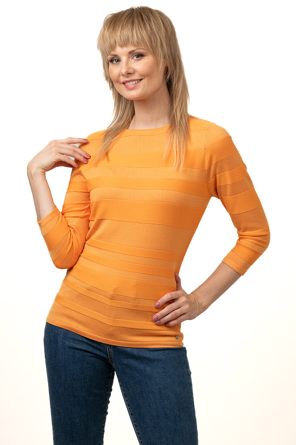 Magliamoda_Maglia_sweaters_Ivory_45_Apricot_1IVOR45