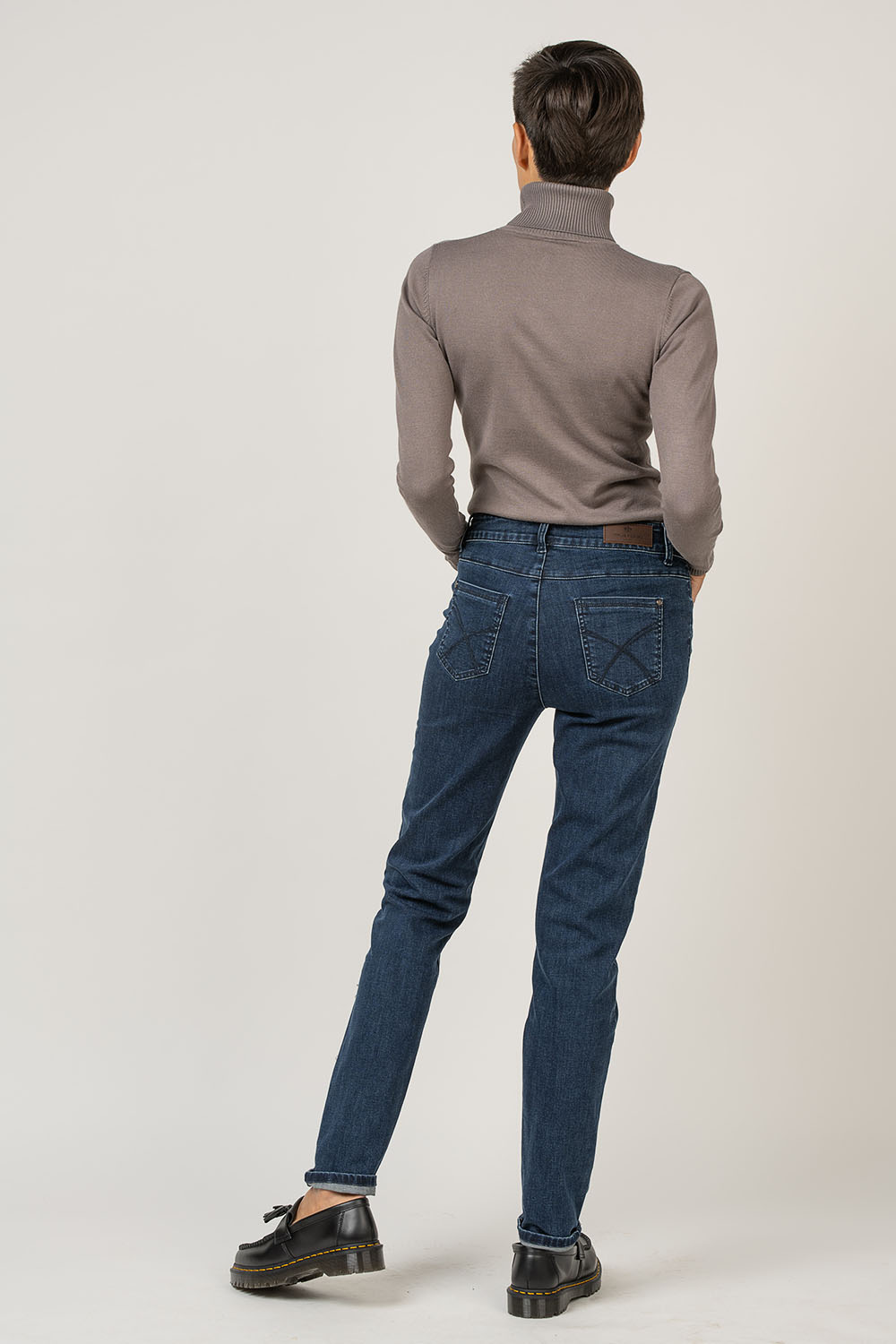 Tapered Fit Women’s Jeans BRAZIL369